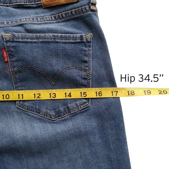 Levis 712 Slim Straight Leg Jeans Size 29 - Picture 14 of 16